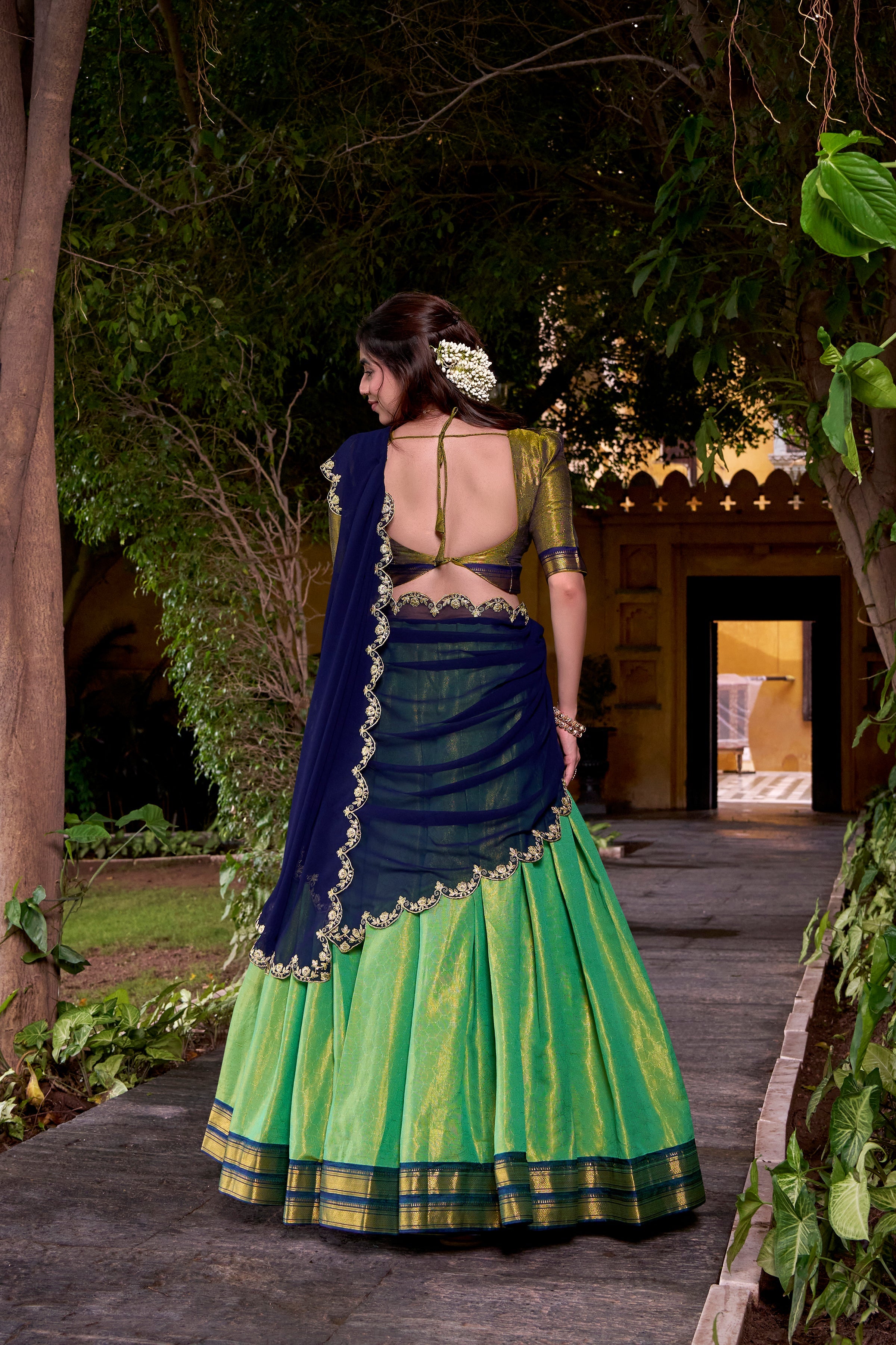Kanchipuram Silk Lehenga Choli