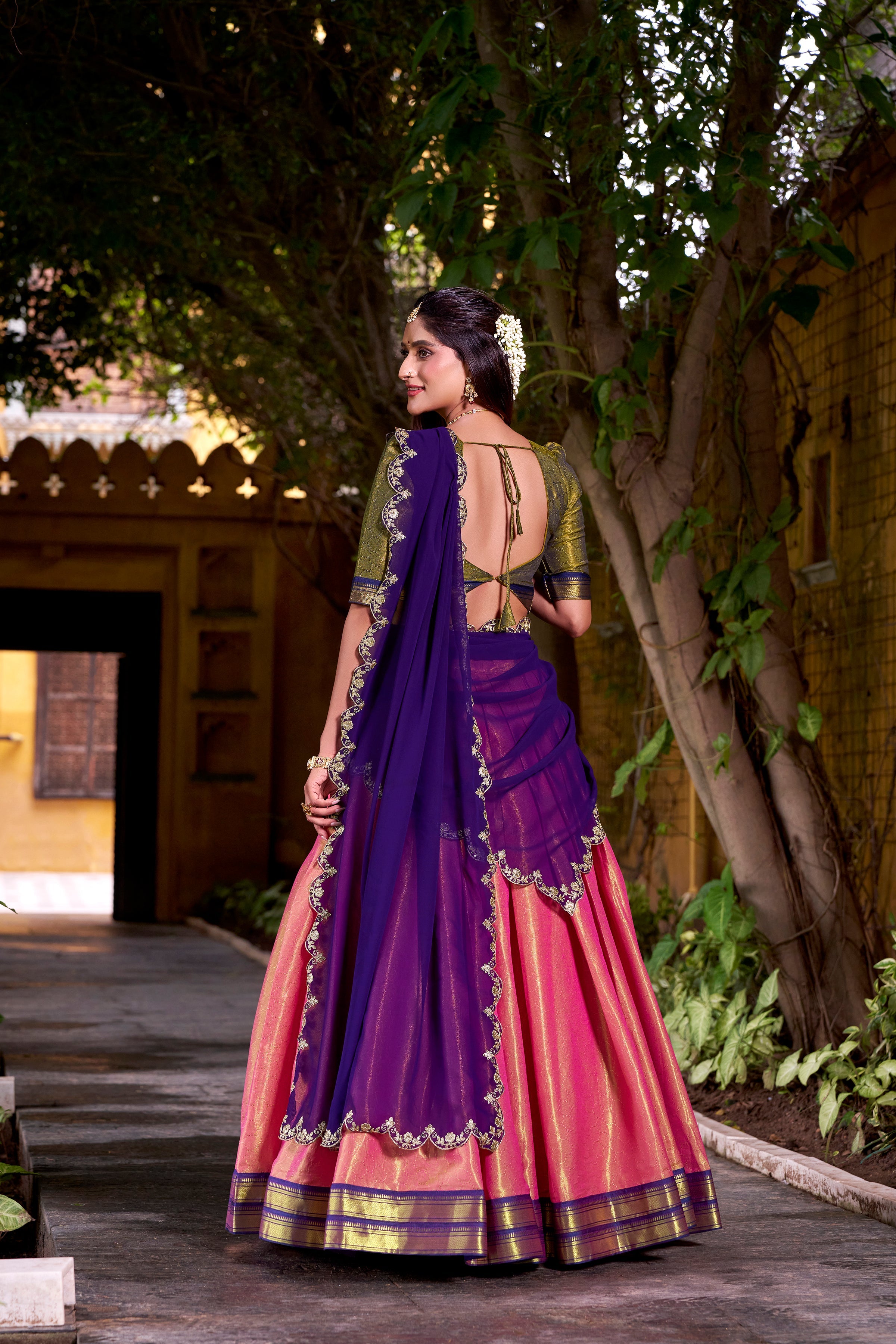 Kanchipuram Silk Lehenga Choli
