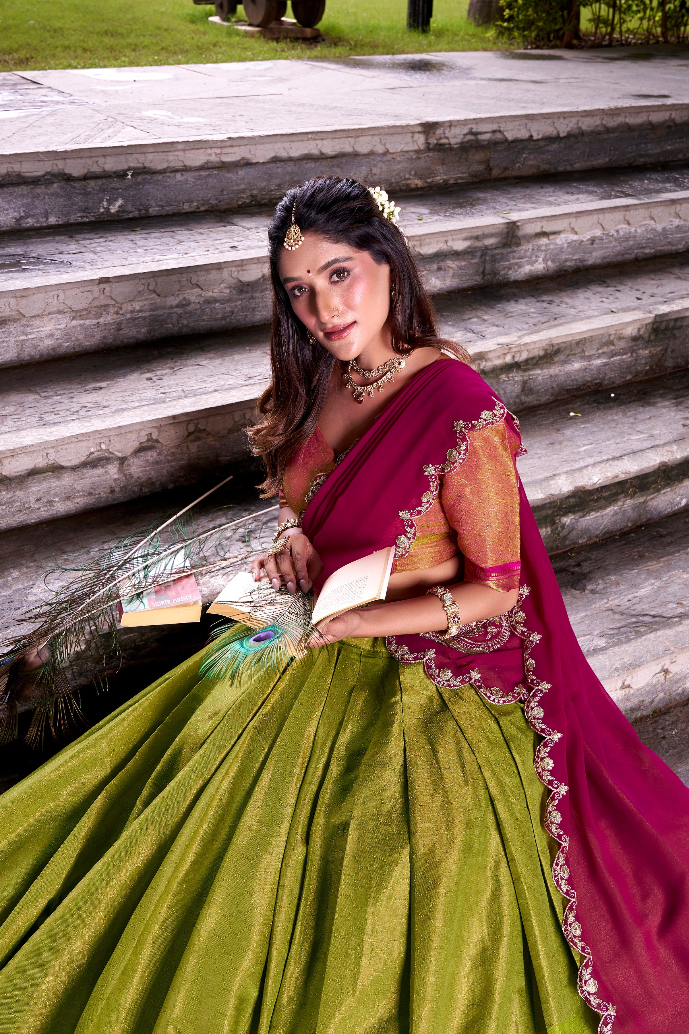 Kanchipuram Silk Lehenga Choli