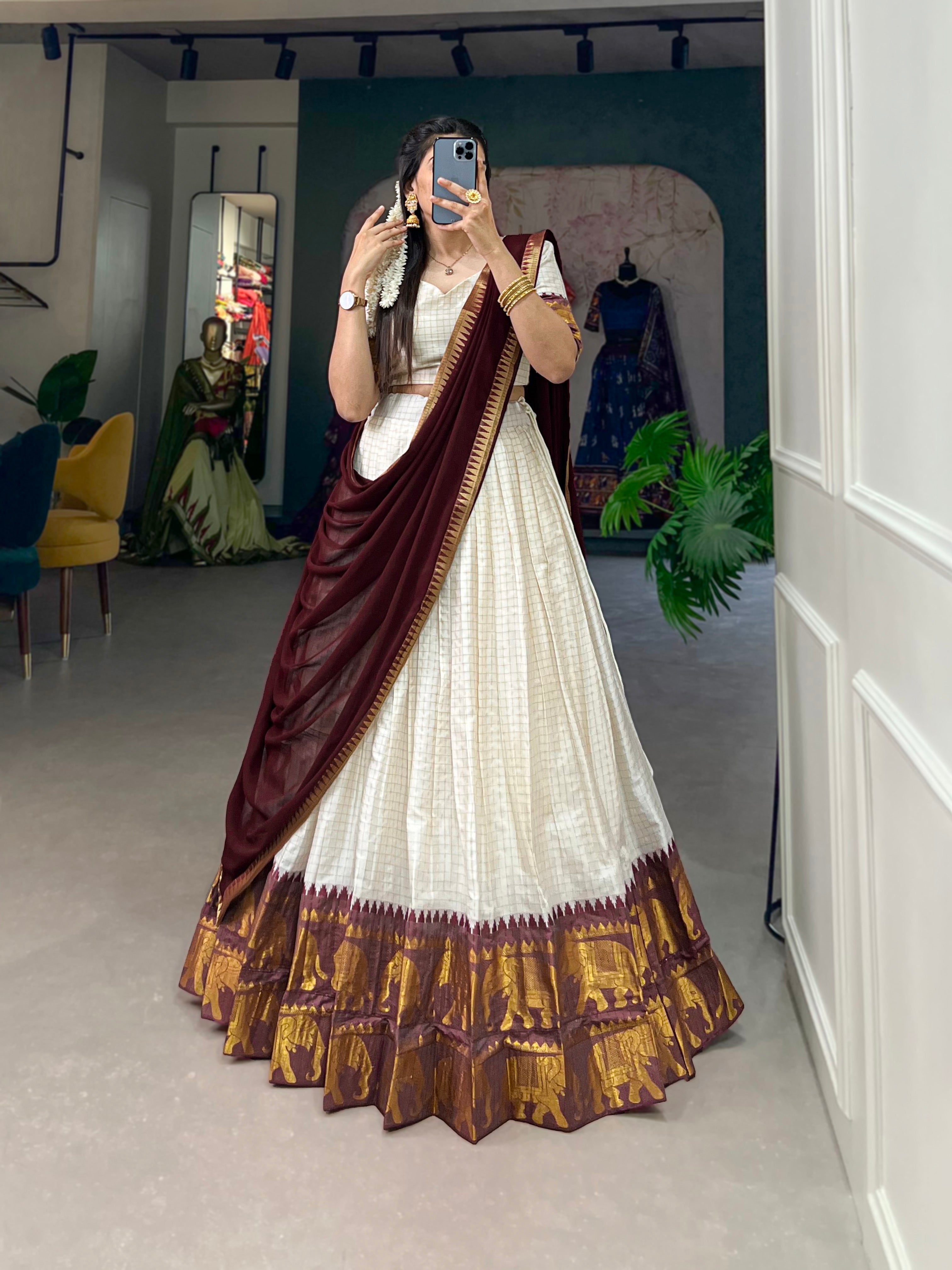 Kalyani Cotton Lehenga Choli