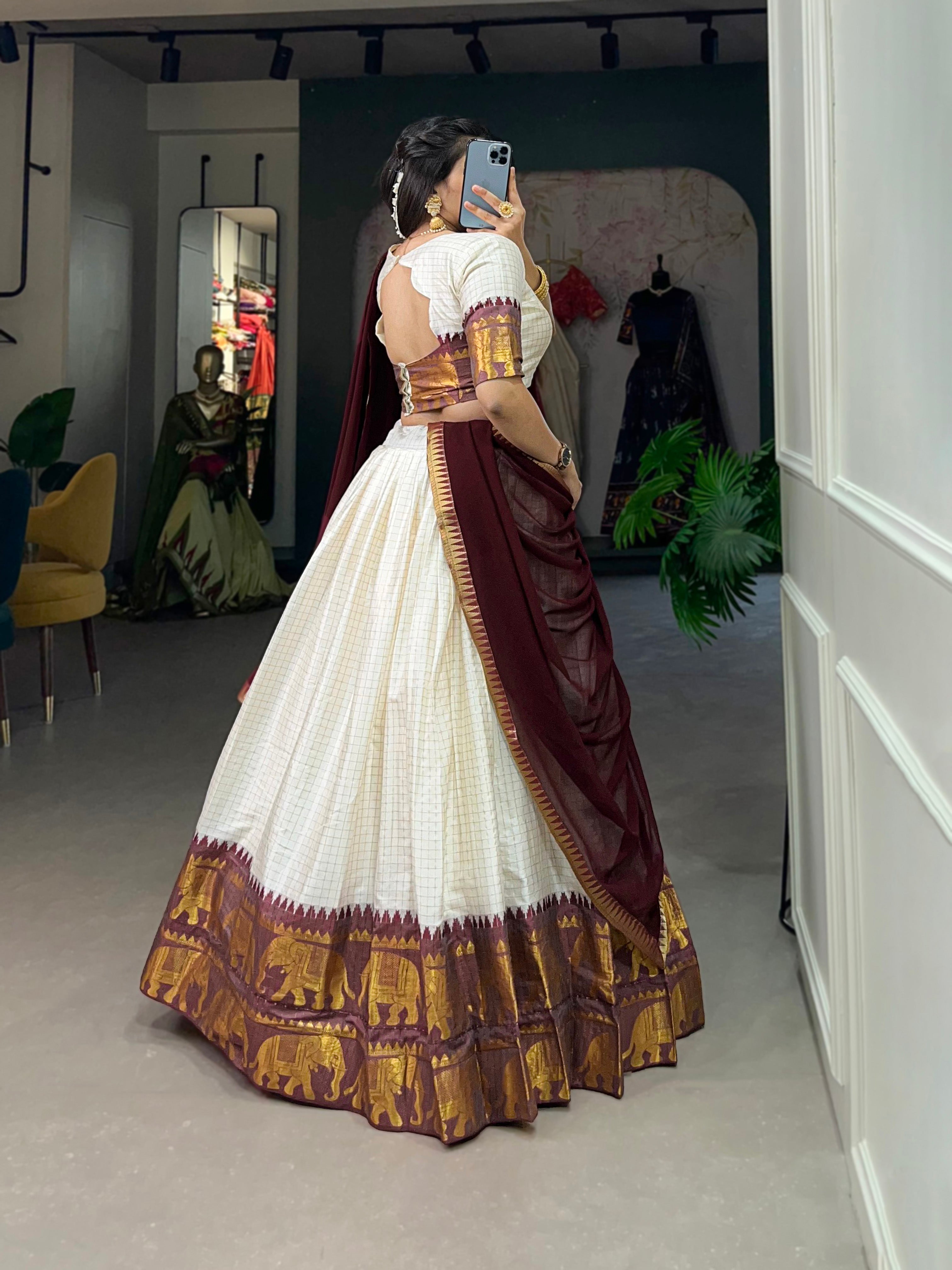 Kalyani Cotton Lehenga Choli