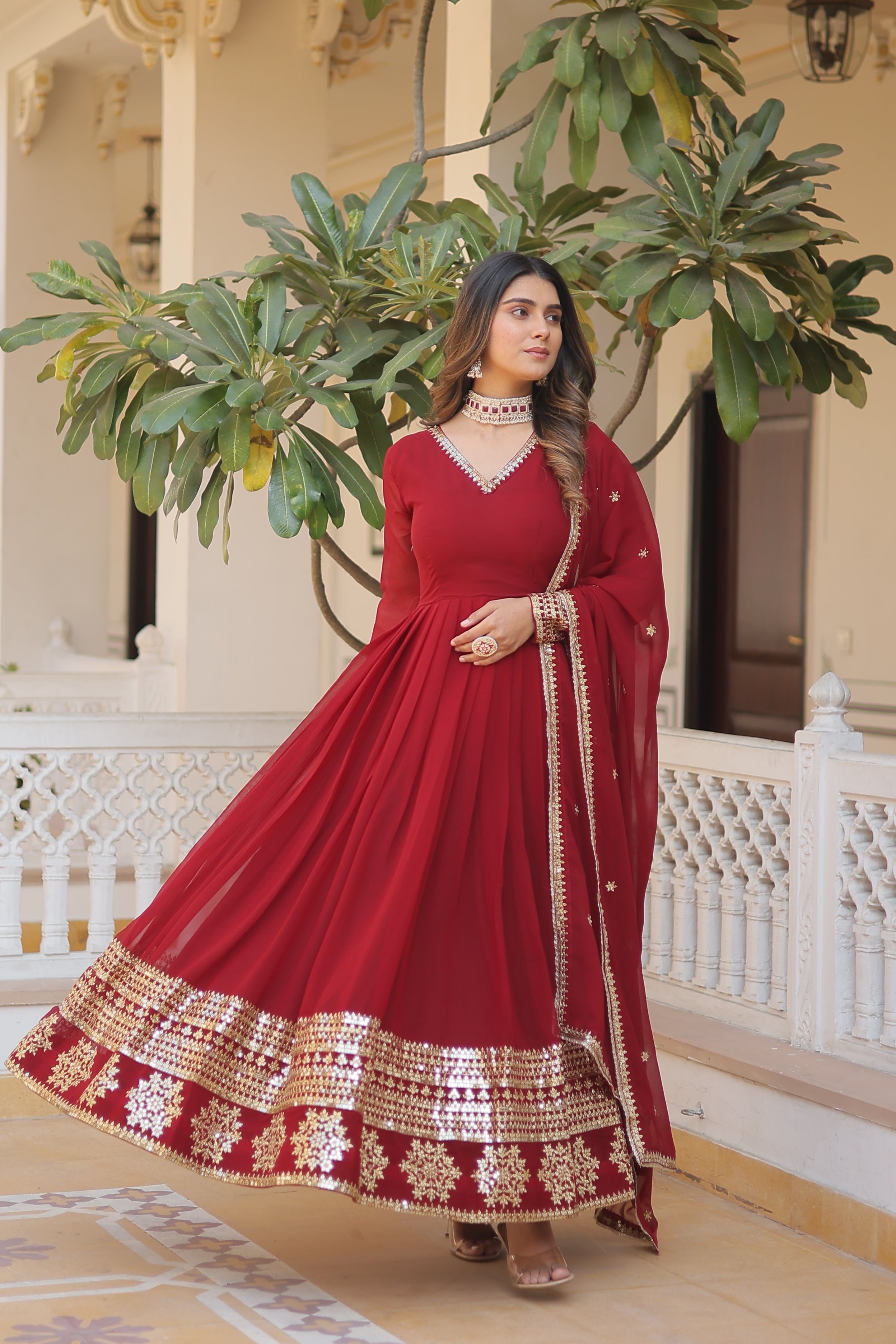 Chandrika Blooming Gown