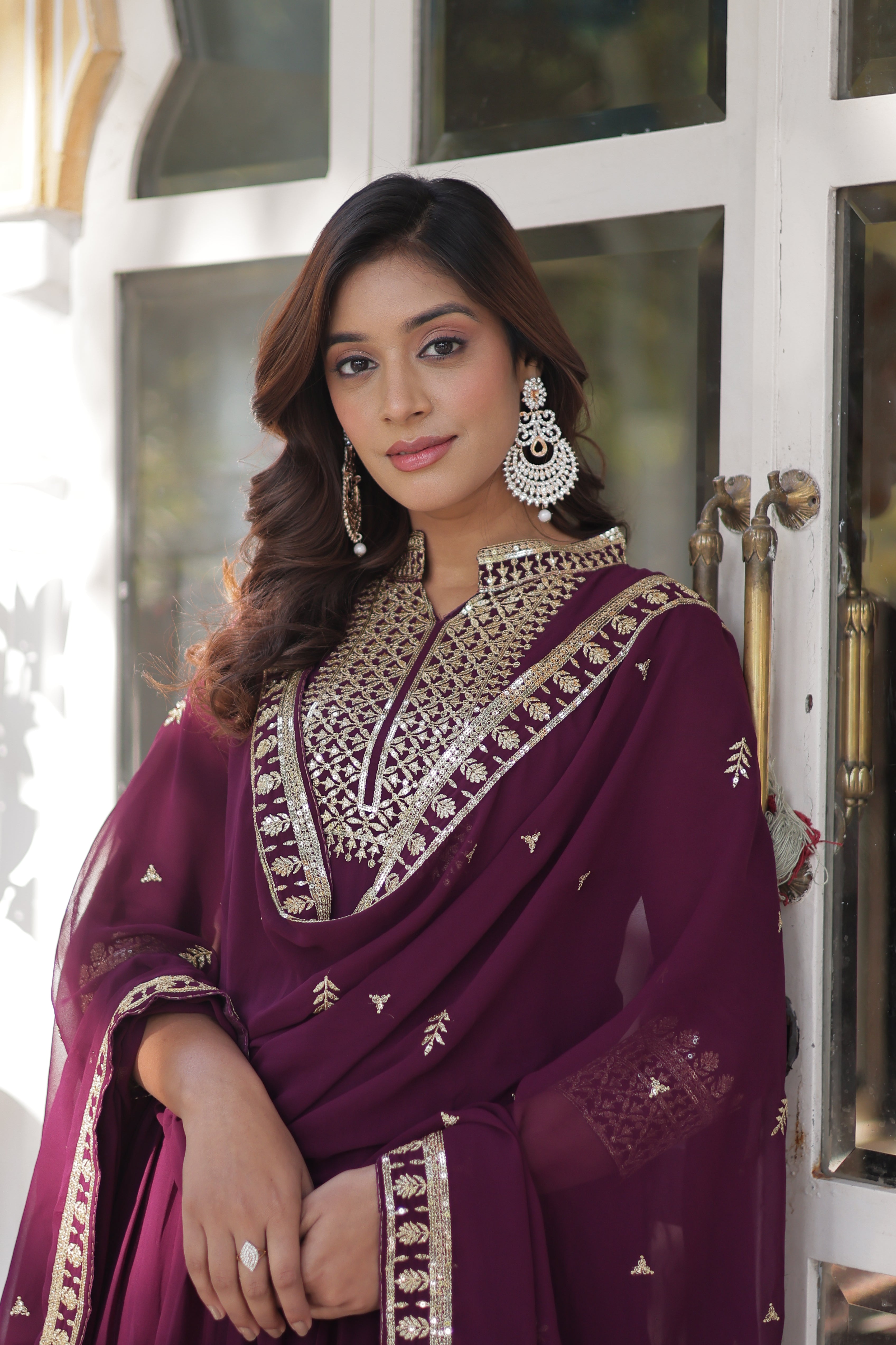 Hira Faux Blooming Gown