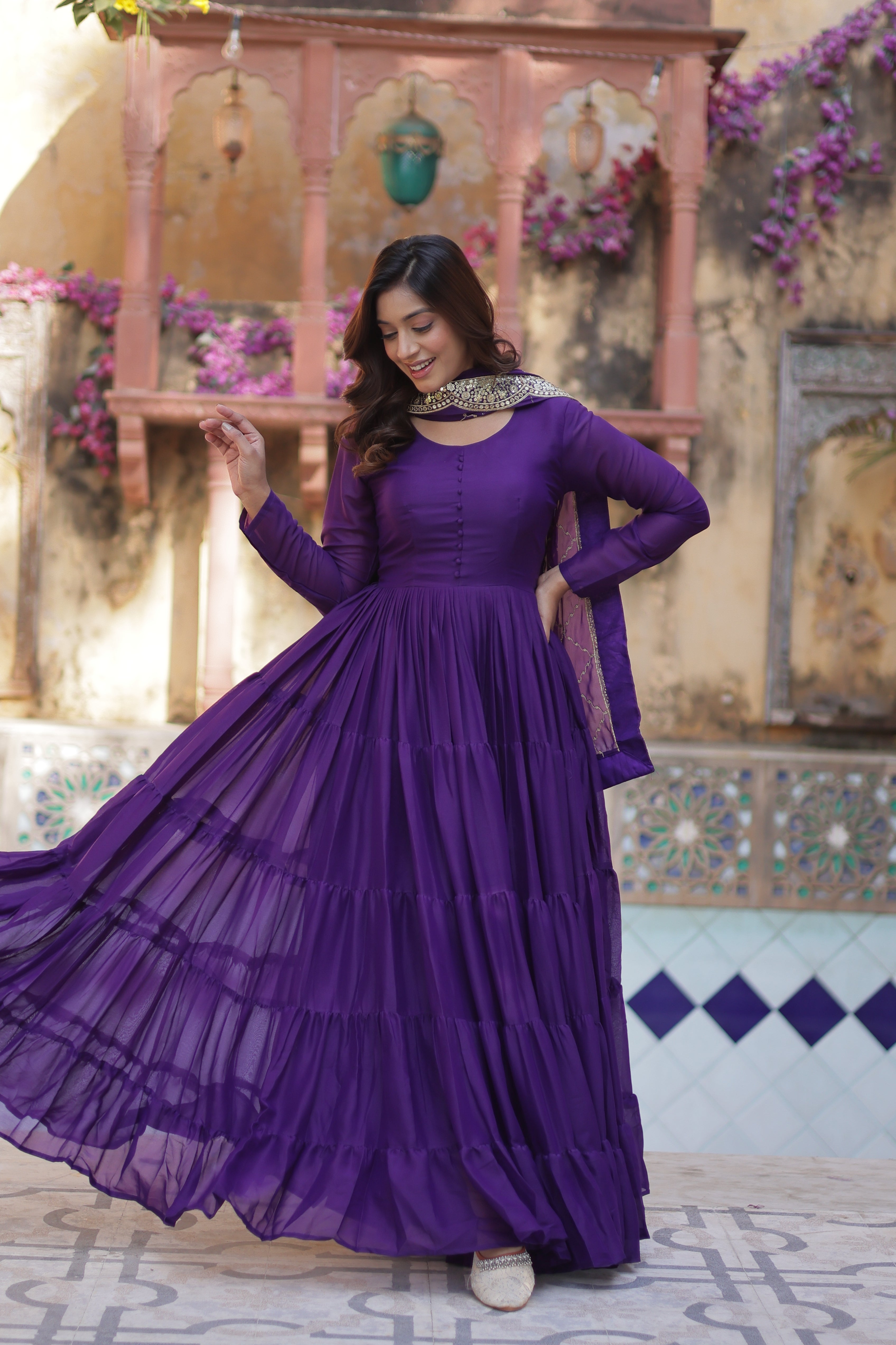 Golden Hour Glow Gown