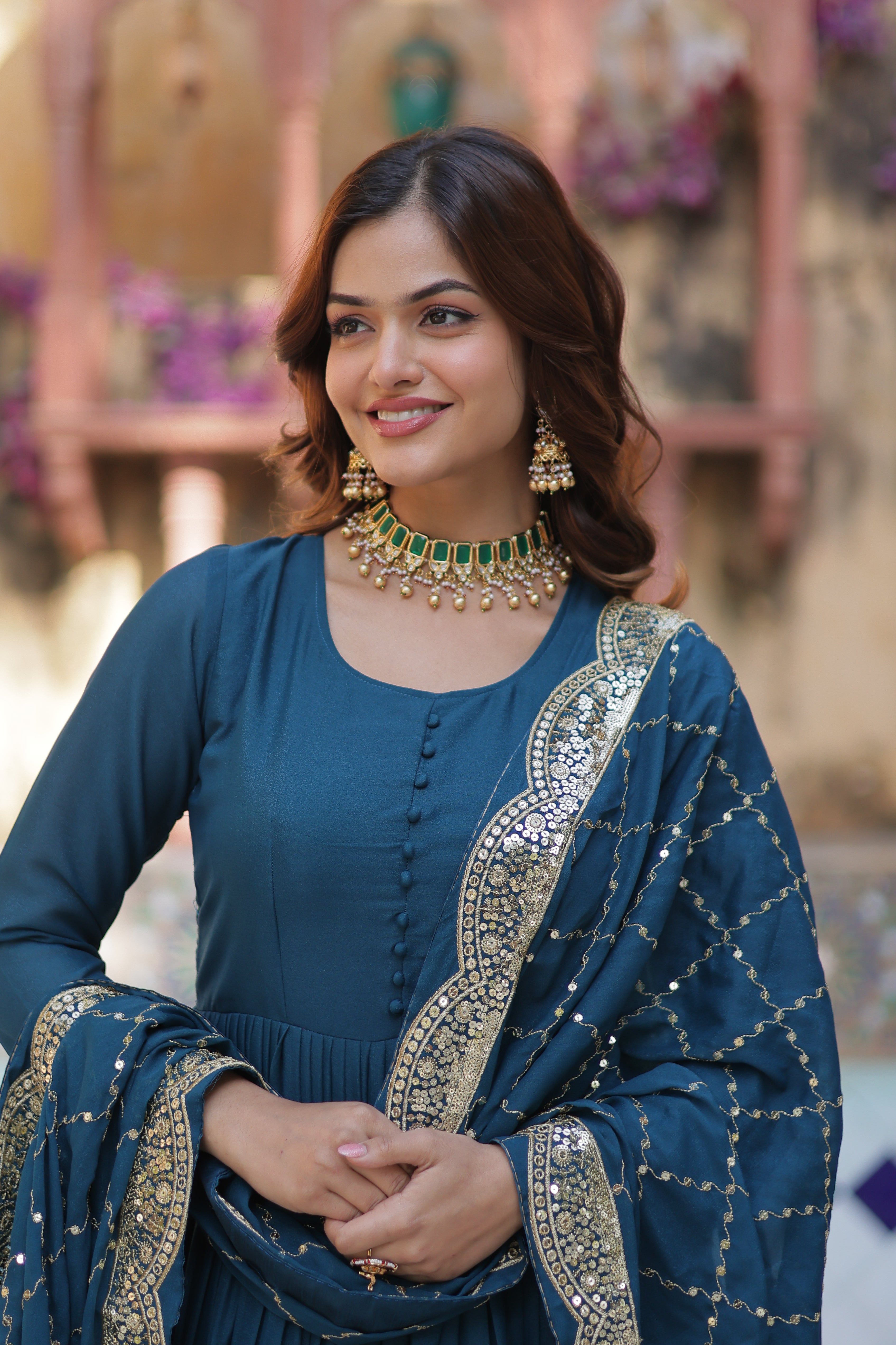 Golden Hour Glow Gown