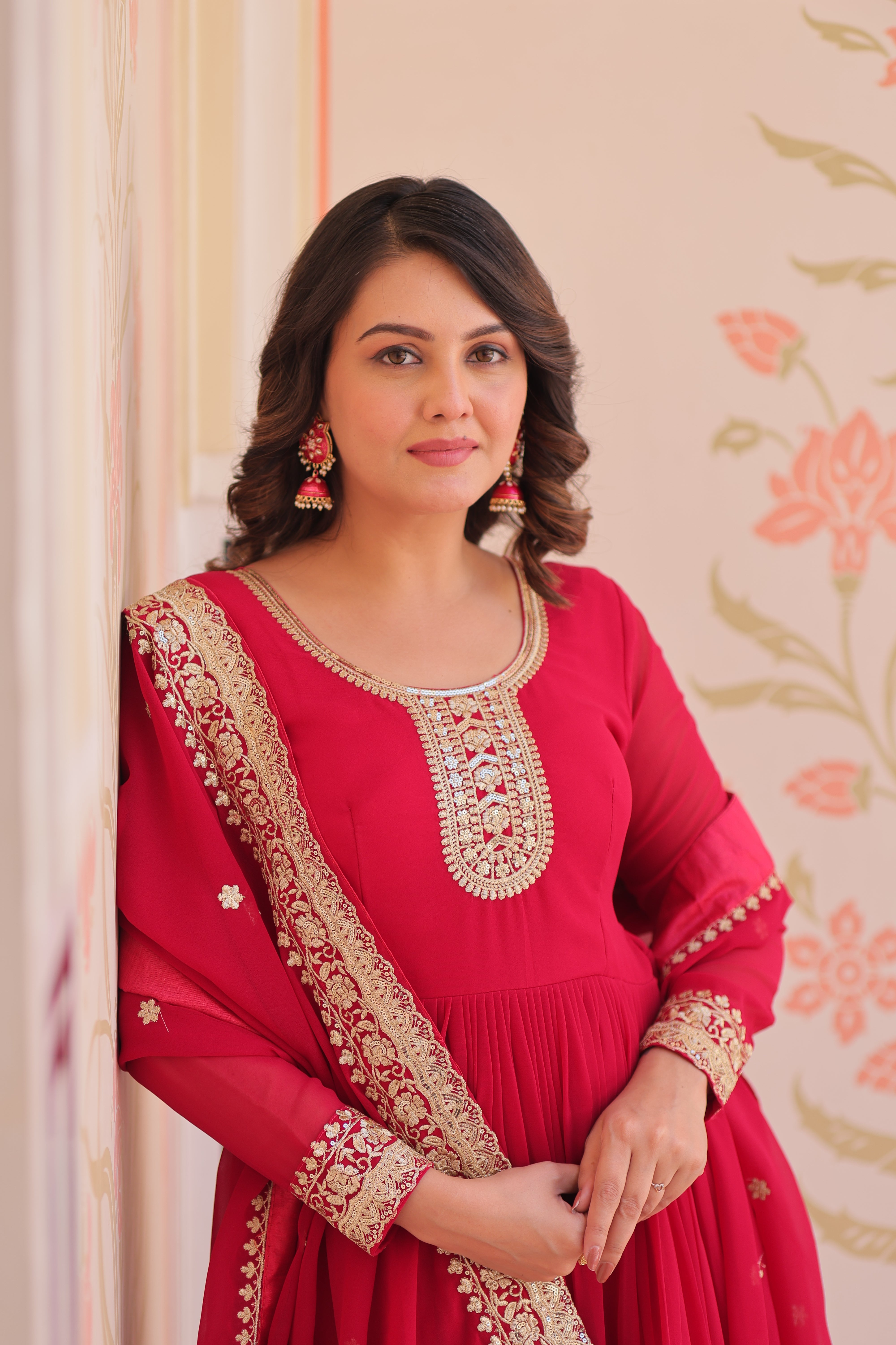 Manjari  Readymade Gown Set